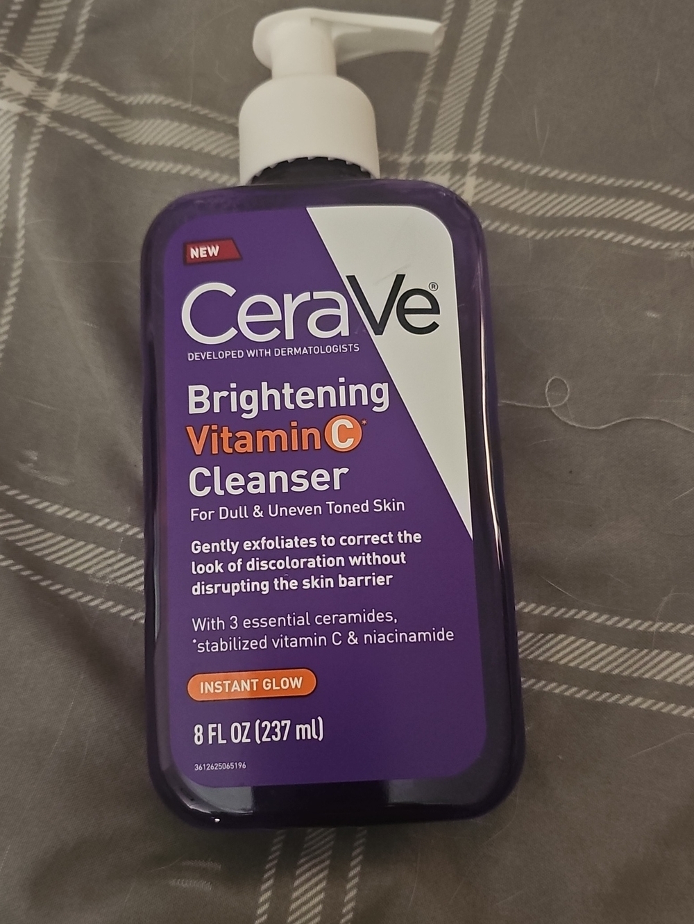 CeraVe Brightening Vitamin C Cleanser — Purple
